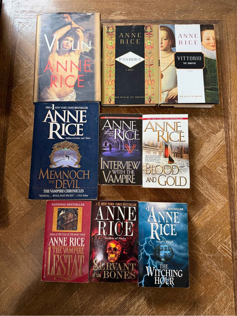 Anne Rice Books
